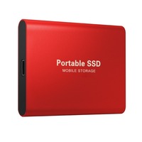 SSD Portable Hard Drive 1T Kecepatan Tinggi Ultra-tipis Solid-state Drive dengan Kapasitas Ekspansi Besar
