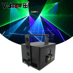 Projetor Laser programável 3w RGB laser da animação ilda Dj Luz laser para Disco Party Night Club Concert