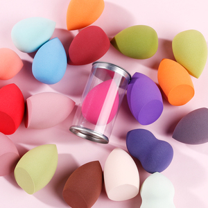 Уникальная форма, Влажная и сухая, двойное использование, нелатексная Косметическая косметика, косметическая косметика, набор, безупречная губка для макияжа, индивидуальный логотип - Product Image 2