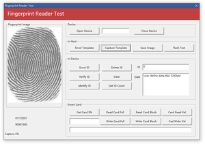 Máy quét dấu vân tay Indonesia Mugen bpn hệ thống khảo sát đất có được hình ảnh dấu vân tay - Product Image 4