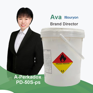 Peróxido de Di(2,4-diclorobenzoyl) Nouryon Perkadox PD-50S-PS, Agente de Curado de Polímeros de Alta Pureza, Iniciador - Product Image 1