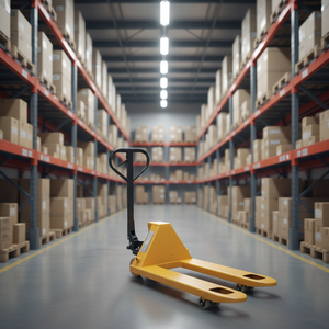 Chariot à palettes manuel hydraulique, transpalette manuel, chariot de manutention pour entrepôt - Product Image 2