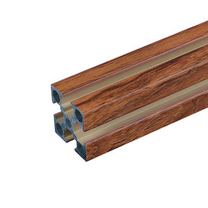 Su misura 2020 venature del legno Standard nazionale in alluminio profilo T Slot in lega di alluminio estruso telaio profilo - Product Image 2