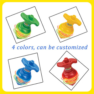 Juguete para niños y caramelo Spinning Top Dreidel Launcher Candy Toys Rellene con doce y <span class=keywords><strong>dulces</strong></span> para proveedor de productos <span class=keywords><strong>dulces</strong></span> - Product Image 3