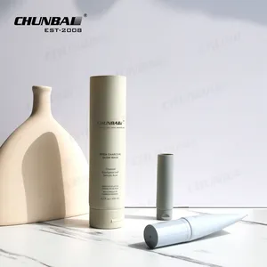 Empty 50ml 100ml Container Tube Bottle Cleanser Packaging Sunscreen Bb Cream Squeeze Tube Packaging For Sunscreen Lotion Cream