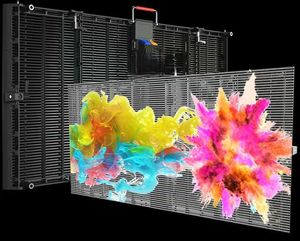 Nuovo prodotto P3.91 per esterni trasparenti per interni con schermo a LED pannelli a led video <span class=keywords><strong>display</strong></span> a led trasparente - Product Image 4