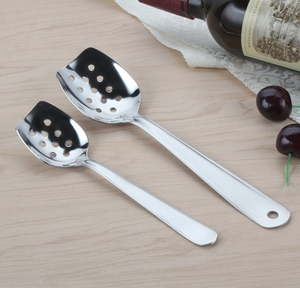 DFG116 Stock for Wholesales Special Design Buffet <b>Serving</b> <b>Spoon</b> with or Without Drawing Holes - Product Image 5