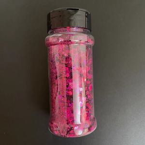 Hoogglans holografische glitter chunky mix 2oz shaker polyester bulk chunky glitter - Product Image 5