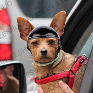 애완동물 헬멧 액세서리 귀 구멍이 있는 다목적 스포츠 헬멧 강아지용 안전 헬멧 강아지 모자 - Product Image 6