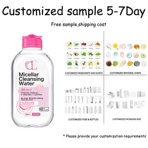 <span class=keywords><strong>Eau</strong></span> <span class=keywords><strong>Micellaire</strong></span> Nettoyante Douce Personnalisable avec Logo, Hydratante, Démaquillante Visage à la Vitamine C, Végane et Non Testée sur les Animaux - Product Image 2