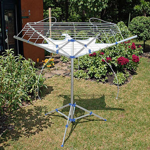 Étendoir à <span class=keywords><strong>linge</strong></span> rétractable en aluminium extensible de haut niveau support de tour pliable sèche-<span class=keywords><strong>linge</strong></span> rotatif pliant chambre étendoirs de séchage - Product Image 4