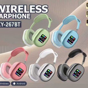 Auriculares Inalámbricos P9 Over-Ear con Chipset JL, Carga Tipo-C, Resistencia al Agua IPX5 5.3 para Uso Diario - Product Image 2