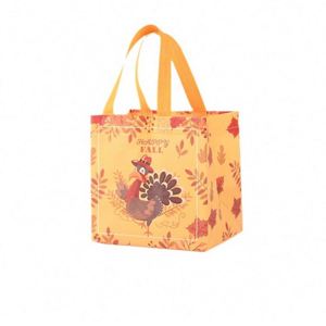 Sac à vêtements portable, pliable et personnalisable en non-tissé spunbond à thème automne, Noël, Halloween, dessin animé et film, vente en gros - Product Image 1