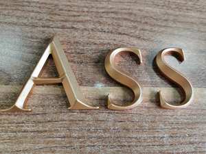 Fabrika sıcak satış alüminyum olmayan ışıklı harfler düşük fiyat özelleştirmek 3D katı mağazası mektup işaretleri dekorasyon ışıklandırma - Product Image 6