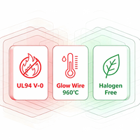 Granulés de PP modifiés ignifuges UL94 V0 pour boîtiers électroniques et enceintes d'appareils électroménagers – Prix usine