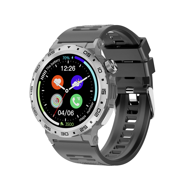 Miccell Fashion Phone SmartWatch With Health Detection Strong Battery Life Multiple Sports Modes 5ATM Waterproof Smart Watch