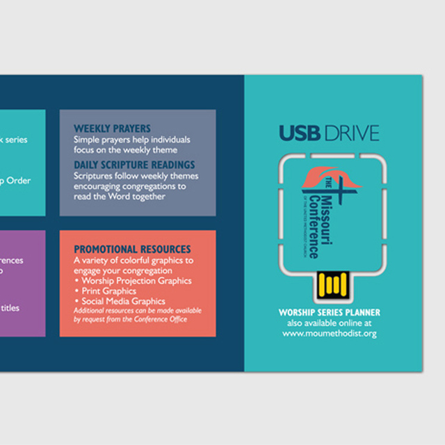 Promo Paper Brochure USB Flash Drive
