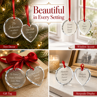 Colgante de cristal en forma de corazón con diseño de racimo de granos de trigo, estilo otoñal, llavero de cristal con estampado de otoño, adorno personalizado ODM al por mayor
