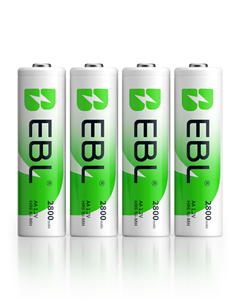2800mah 1.2 볼트 새로운 더블 A <span class=keywords><strong>Ni</strong></span>-<span class=keywords><strong>mh</strong></span> 1.2 V Nimh 충전식 배터리 팩 AA 배터리 전기 장난감 손전등 - Product Image 1