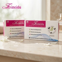 Protège-slip sans ailettes en coton biologique Zimeishu avec ions d'argent, contrôle des odeurs, santé gynécologique, certifié ISO TUV, usine avec 33 ans d'expérience