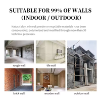 Revestimiento de Pared con Textura de Piedra para Exteriores Mcm, Panel de Pared Estético de Chapa de Piedra Flexible, Panel de Pared Exterior Suave y Flexible