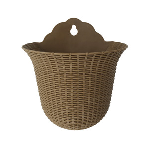 Maceta <span class=keywords><strong>de</strong></span> plástico colorida para flores, <span class=keywords><strong>macetas</strong></span> colgantes para balcón, jardín, plantas, cubo, soporte para flores - Product Image 5