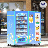 ZD écran tactile aveugle boîte porte-bonheur distributeur automatique jouets combinaisons multiples paiement par carte de crédit avec des caddies