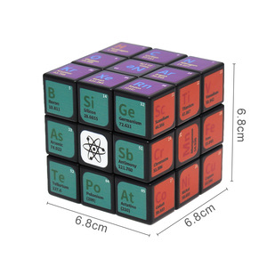 <span class=keywords><strong>Cubo</strong></span> de <span class=keywords><strong>Rubik</strong></span> 3x3 con elementos de la tabla periódica, rompecabezas educativo para estudiantes, regalo científico - Product Image 4