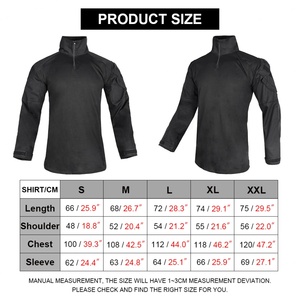 Chemise tactique de combat à manches longues G3 pour homme, camouflage rapide, avec coudières pour la chasse et les activités de plein air, en polyester - Product Image 5