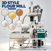 Machine à moudre le maïs 400-500 kg par heure pour les transformateurs de céréales au Nigeria