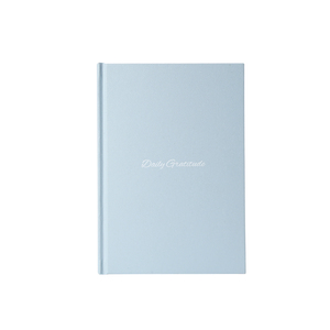 <span class=keywords><strong>Journal</strong></span> de couverture en cuir bleu à couverture rigide A5 personnalisé livre de planificateur de gratitude quotidienne non daté de cinq <span class=keywords><strong>minutes</strong></span> - Product Image 6