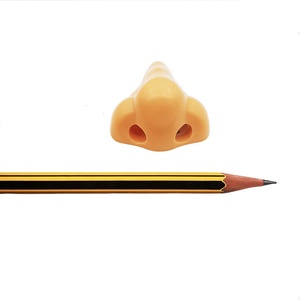 Fournitures scolaires de salle de classe Design amusant ergonomique <span class=keywords><strong>Taille</strong></span>-<span class=keywords><strong>crayon</strong></span> mignon en forme de nez pour enfants - Product Image 1