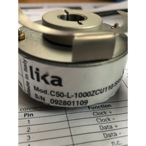 Encodeur incrémental Lika C50-L-1000ZCU110/S533A pour usage industriel - Product Image 2