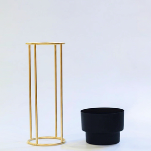 Jardinières pour plantes d'intérieur et d'extérieur & Support de plantes sur pied en métal moderne pour jardin, balcon et salon - Product Image 3
