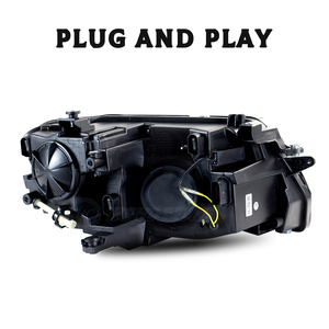Hcmotionz thiết kế mới Phụ Kiện Xe Hơi phía trước đèn <span class=keywords><strong>VW</strong></span> 2017 2021 khởi động hoạt hình DRL <span class=keywords><strong>LED</strong></span> đèn pha cho Volkswagen Tiguan - Product Image 6