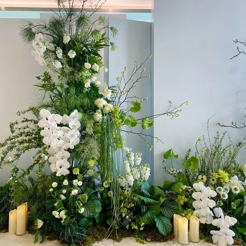 Wedding Artificial Flower Scene Arrangement Wedding