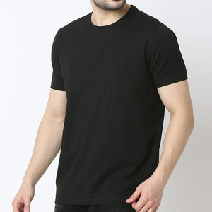 T-shirt homme uni, style personnalisé, tissu confortable, fabrication pakistanaise, vêtements décontractés pour l'été, en vente. - Product Image 6