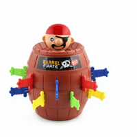 Nouveau seau de farces unique pour pirates, seau interactif pour jeux en famille, jouet de farces adapté aux adultes et aux enfants