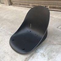 Siège de remplacement en plastique pour karting, coque de siège pour karting 168CC, drift trike, buggy de course