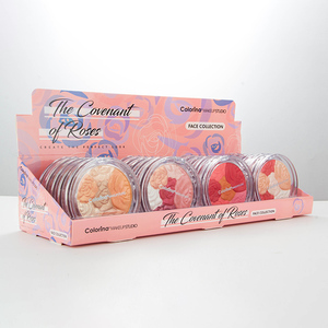 Cosmétiques multicolores, <span class=keywords><strong>prix</strong></span> d'usine, stocks de produits, vente en gros, faible MOQ, fard à joues, illuminateur, poudre - Product Image 4