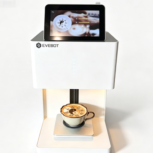 EVEBOT Commercial Latte Art Printer Custom Pattern <b>Print</b> On Coffee Foam Cake Macaron Beer <b>Label</b> Printing <b>Machine</b> - Product Image 1