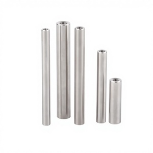 บริการหล่อขึ้นรูปพินทรงกระบอกแบบเกลียวในสองด้านที่มีความแม่นยำต่ำ บริการงานกลึง CNC ชิ้นส่วนเครื่องจักรกลซีเอ็นซีแบบกำหนดเอง - Product Image 5