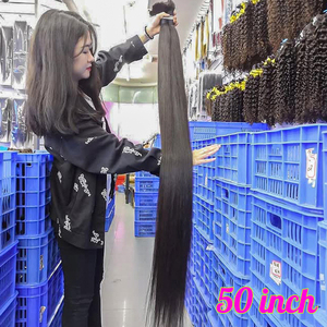 Meilleure Perruque Brésilienne de Cheveux Raides 40-50 Pouces Couleur Naturelle, en Stock - Product Image 1