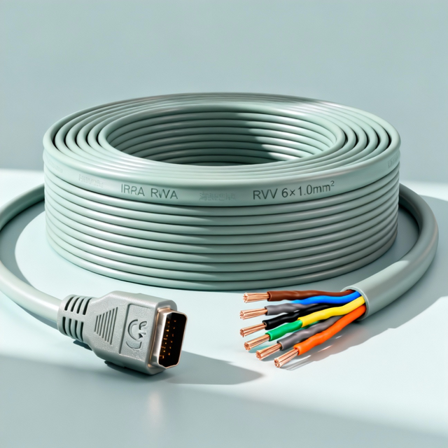 Durable PVC Sheath RVV RVVP Cable 6x1.5mm for Ireland Facility Managers Long-Lasting for Building Electrical Systems