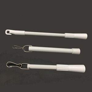 Accessoires pour stores : Tringles et rails, support de <span class=keywords><strong>rideau</strong></span>, bâton de tirage en aluminium pour composants de stores verticaux - Product Image 6