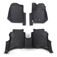 Pour Suzuki Jimny 5 portes JB74, accessoires intérieurs, tapis de sol en TPE, sur mesure, antidérapants, imperméables, 10 mm d'épaisseur, 3 pièces, tous les revêtements