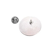 Großhandel Metall-Anstecknadeln Vintage Geometrische Runde Emaille-Pins Souvenir Englischer Schriftzug "We Are All Star Dust" Anstecknadel auf Lager