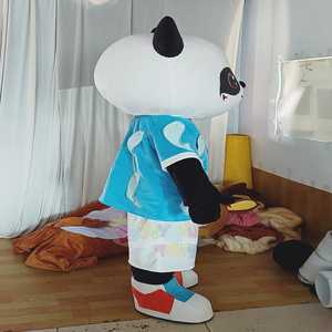 Godimento professionale della fabbrica MOQ 1 pezzo su misura Panda Costume da mascotte per adulti dimensione personaggio animale divertente per affari Cosplay - Product Image 3