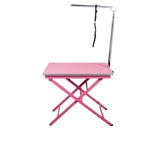 light portable pet dog groomint table with pet dry station
