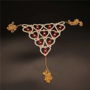 Cross-Biên Giới Phụ Kiện Rhinestone Claw Chuỗi Bụng Chuỗi Hình Học Sexy Bikini Tinh Thể Quần Lót Mạ Vàng Hợp Thời Trang Nhà Máy - Product Image 2